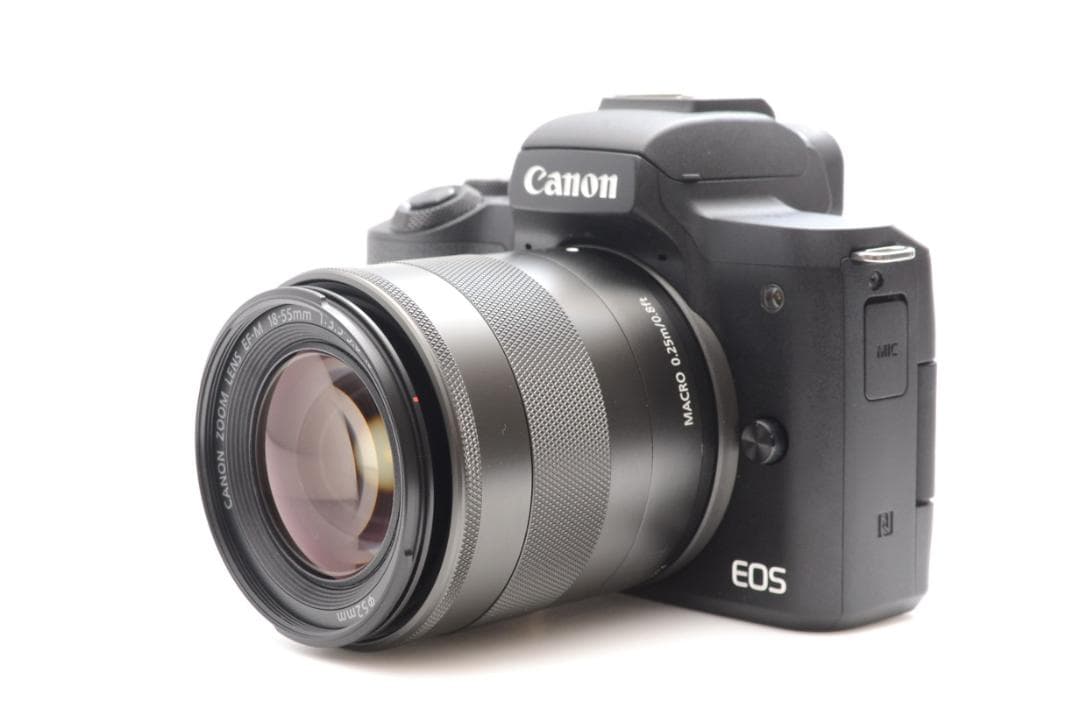 デジタルカメラ Canon EOS Kiss M 18-55mm F3.5-5.6 IS STM