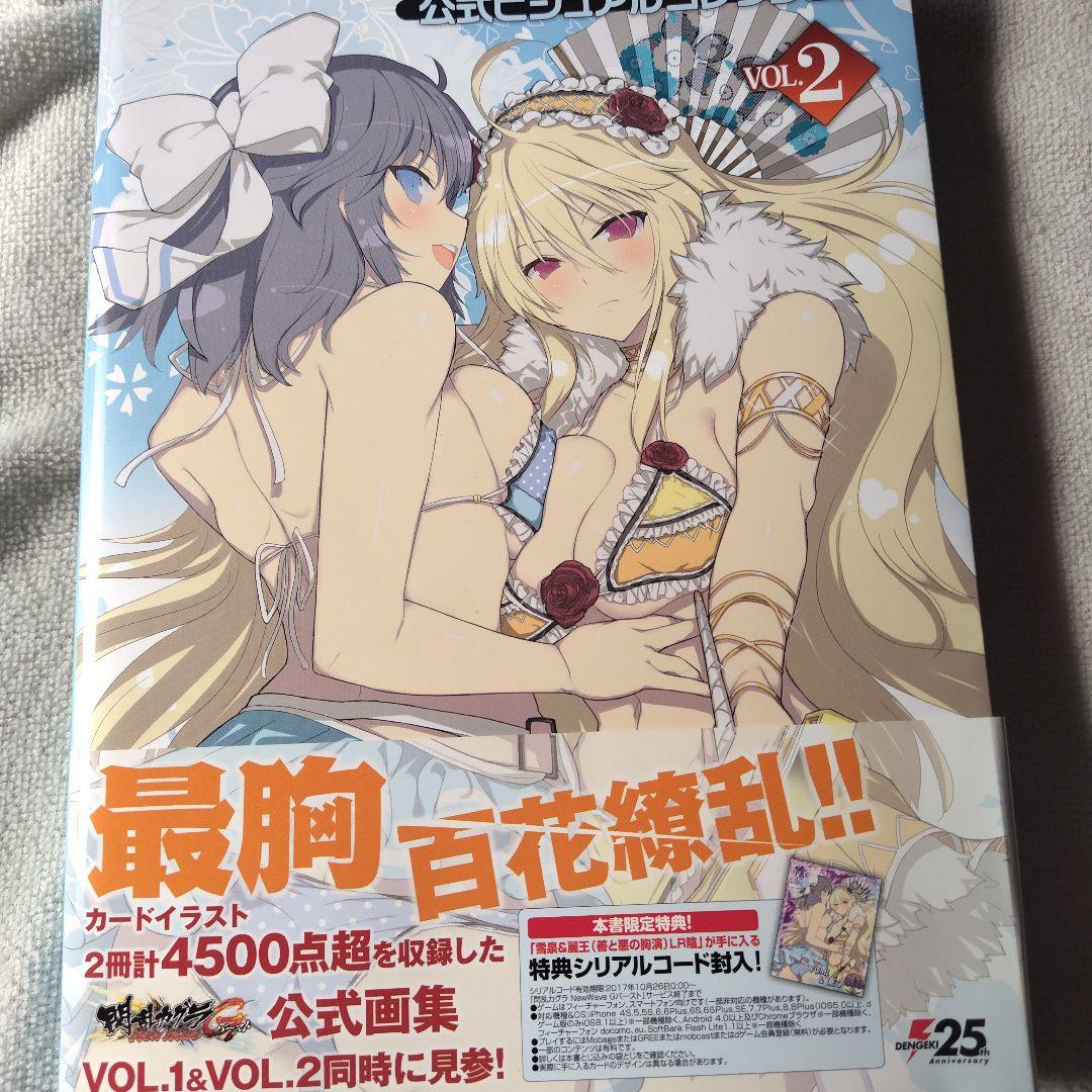 閃乱カグラ NewWave Gバースト公式ビジュアルコレクション Vol.1&2