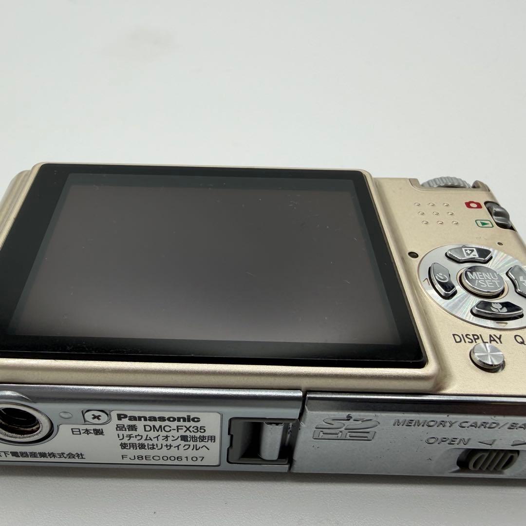 Panasonic LUMIX DMC-FX35 デジカメ シャンパンゴールド - メルカリ