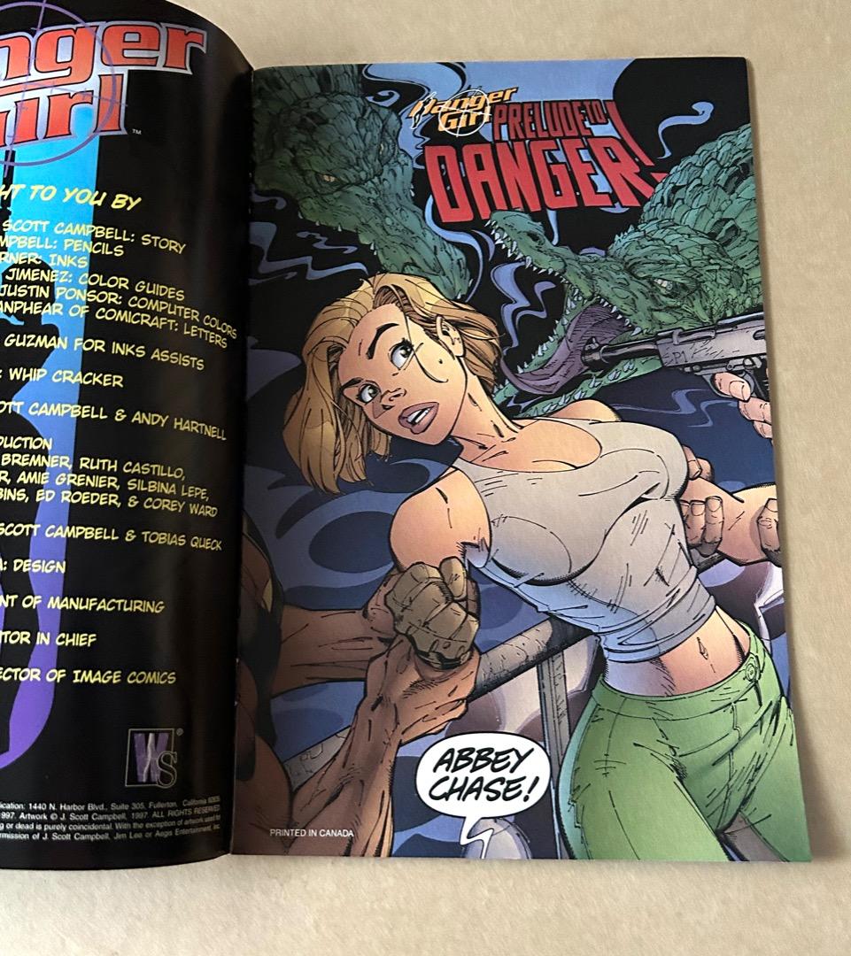 Danger Girl 1997 Gold Foil サイン入り - メルカリ