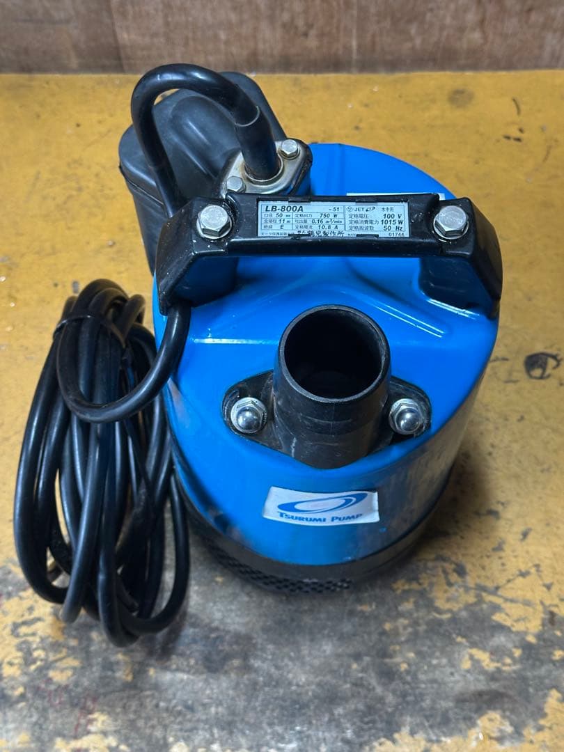 4. 自動運転式 低水位排水用水中ポンプ LB-800 100V 50Hz