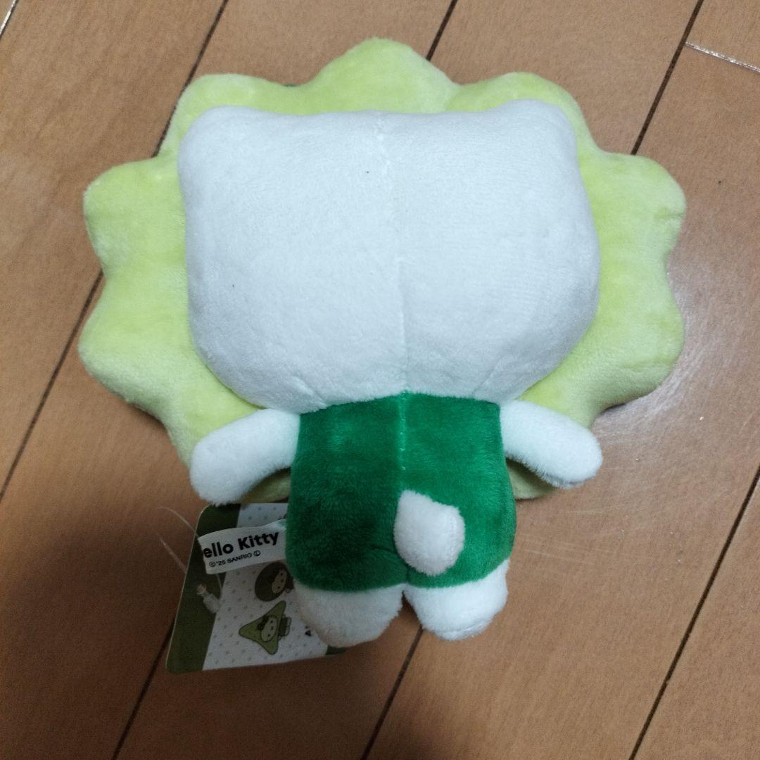 藻類デザイン ハローキティ ぬいぐるみ タグ付き 万博 日本館 - メルカリ