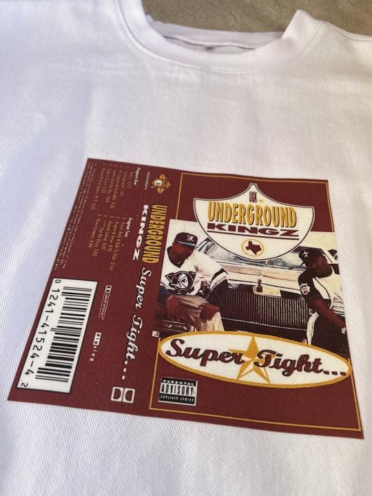 UGK U.G.K. bun b pimp c スウェット　TAPEジャケ UGK Underground Kingz Super Tight Tape Pimp C Bun B Houston Texas
