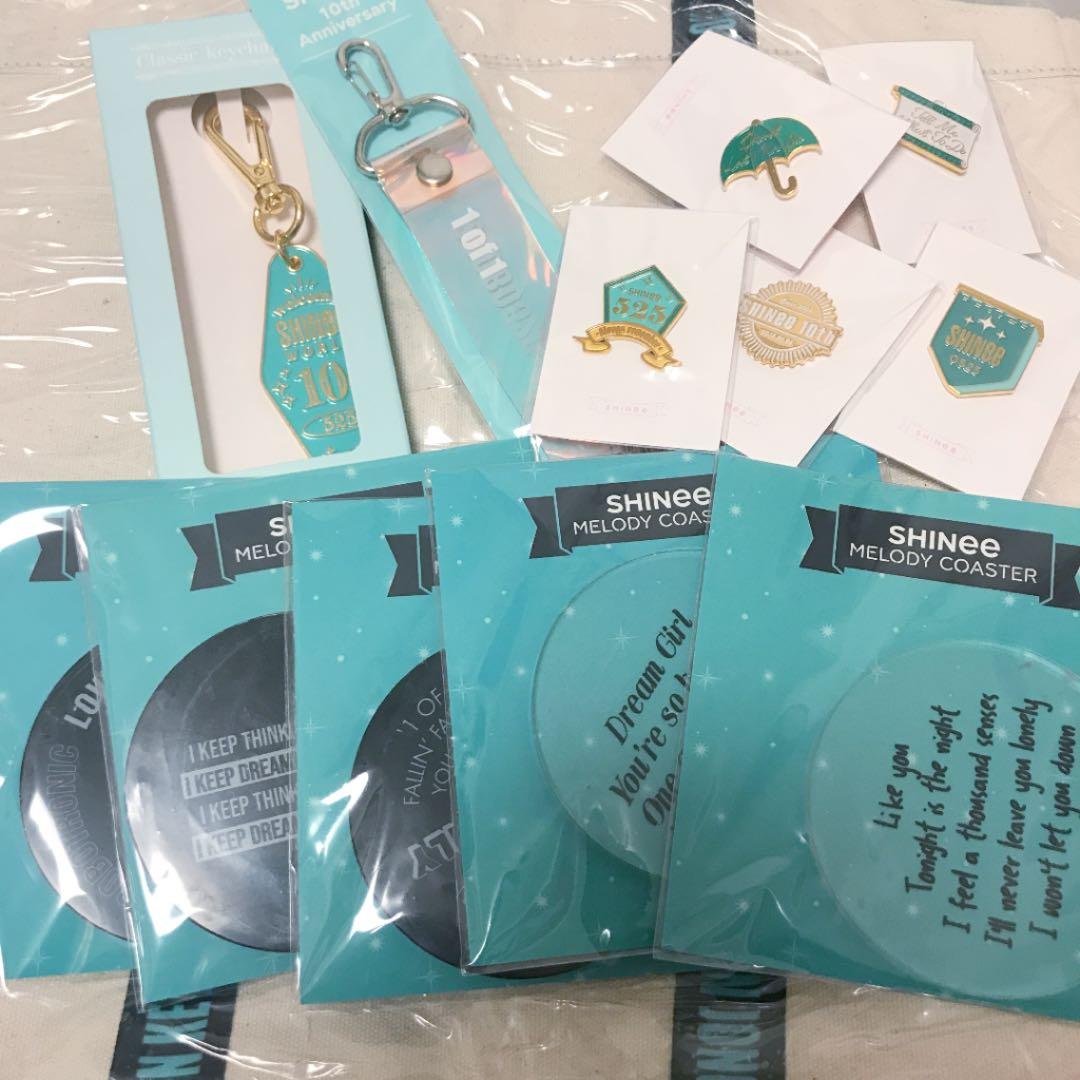 SHINee 10th グッズ　セット　❷ SHINee Japan Debut 10th Anniversaryグッズ受注販売のお知らせ
