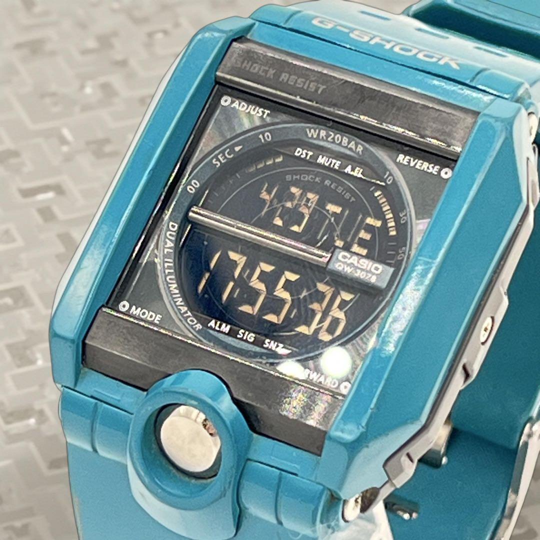 希少・稼働 カシオ G-SHOCK G-8100 ターゴイスブルー