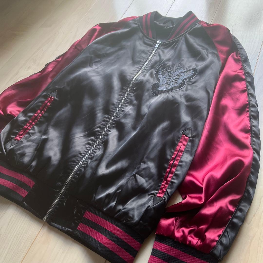 VAMPS スカジャン【UNDERWORLD数量限定特別BOX付属品】黒/赤 - メルカリ