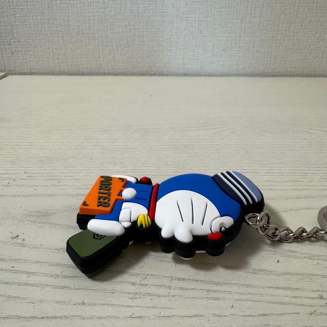 完売品】【新品】ドラえもん x PORTER ポーター キーホルダー オレンジ