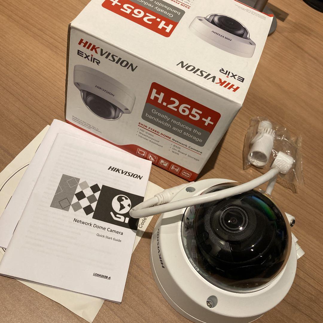 【未使用】HIK VISION  H.265+ ネットワーク防犯カメラ ネットワークカメラ（HIKVISION） 2CD2726G2IZ-MAS | マスプロ電工