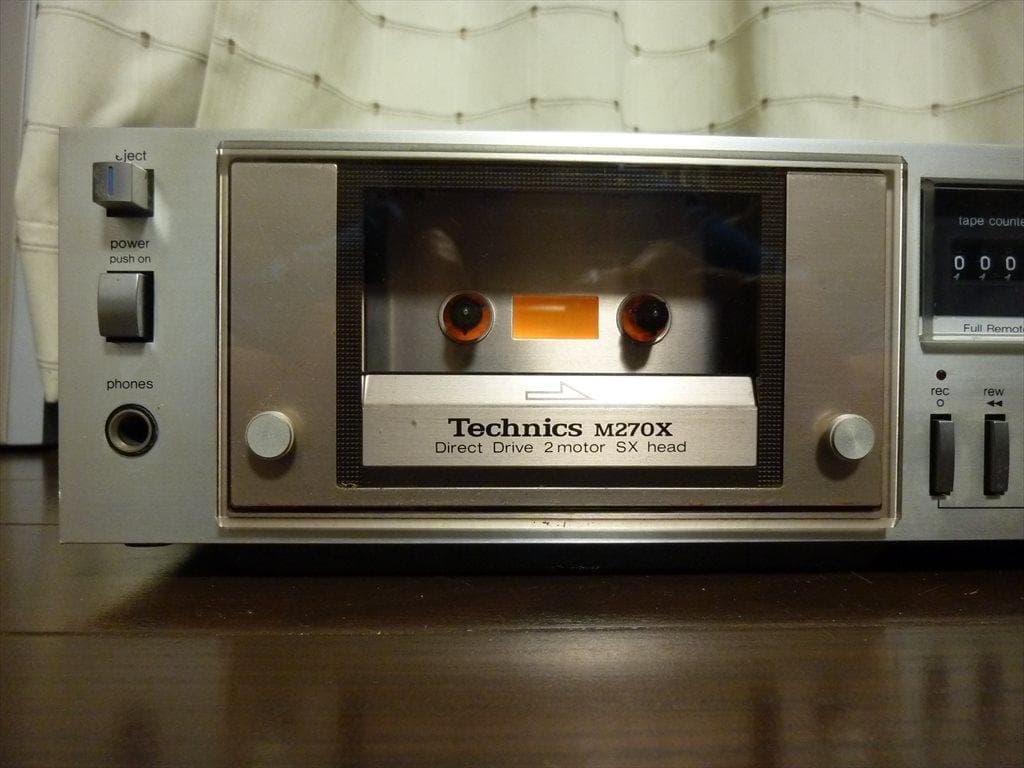 Technics テクニクス カセットデッキ RS-M270X 修理済全機能動作