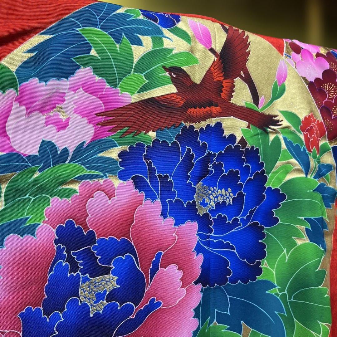 打掛 色打掛 正絹 京友禅 秋山章 - メルカリ