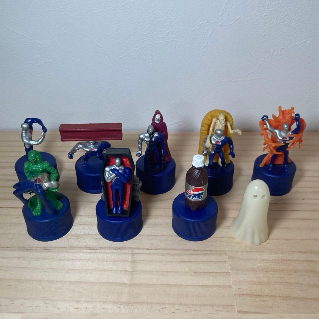 PEPSI ペプシマン ボトルキャップ コンプリート 67種 - メルカリ