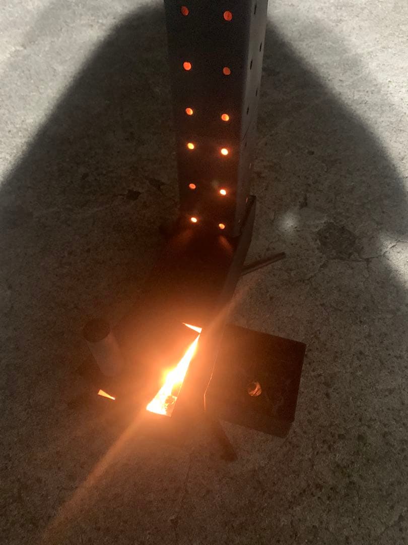 廃油ストーブ オイルタンク無し！高品質・高効率 ロケットストーブ