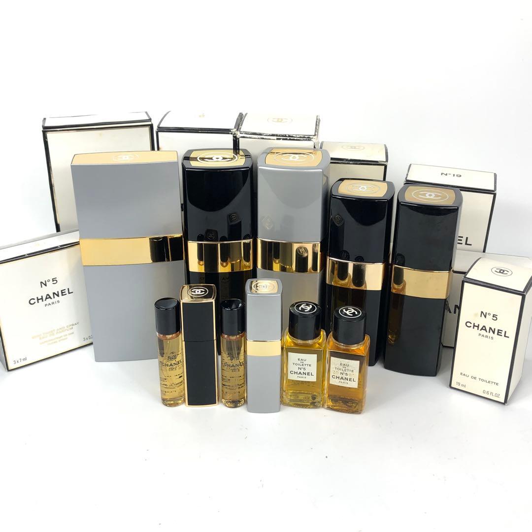 ★4F400シャネル N°5 N°19 オードゥ トワレットスプレイ等まとめ CHANEL（CHANEL） シャネル N°5 パース スプレイ （オードゥ