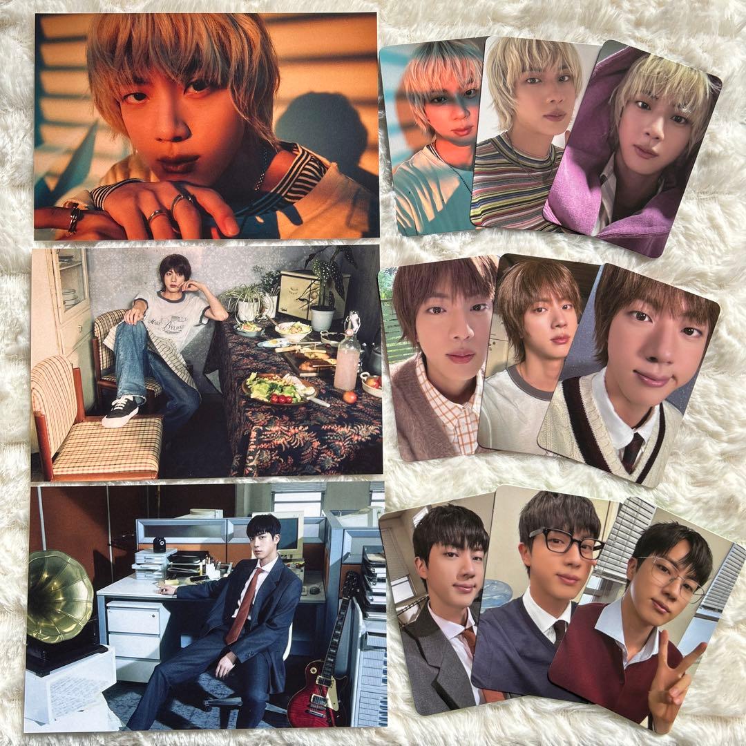 BTS ラブユアセルフ 公式トレカコンプリートジン BTS THE BEST トレカ