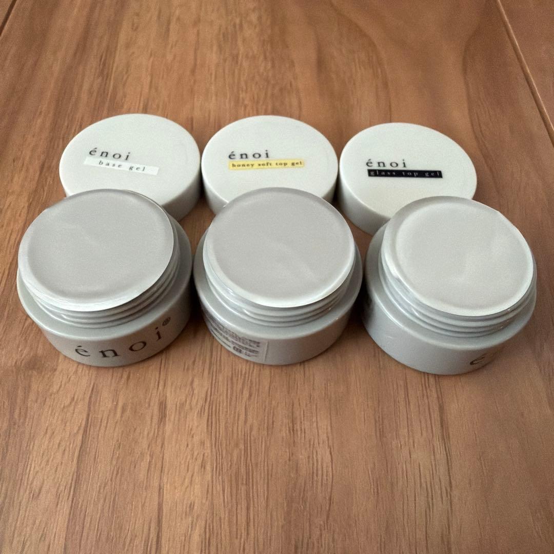 新品☆【enoi】ベース_ハニーソフトトップ_グラストップ3点セット