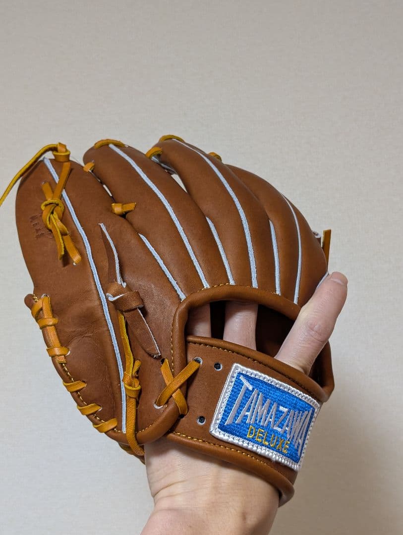 《新品》玉澤 TAMAZAWA 軟式内野手用グラブ 限定品 復刻版 ブラウン