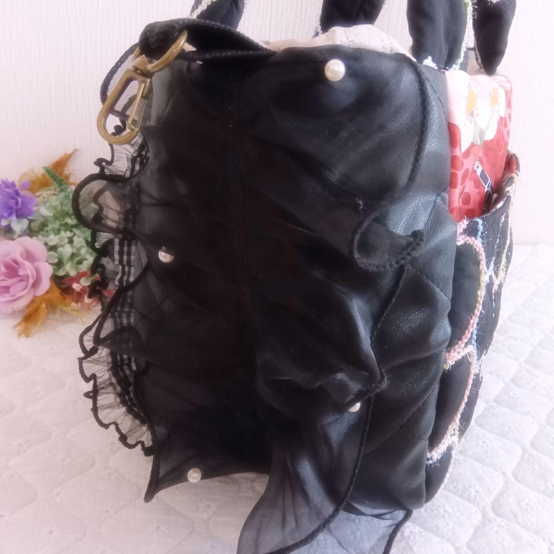 ⑤④まーるいフォルム＊ラウンドバッグ/トートバッグ♡コヤンイサム