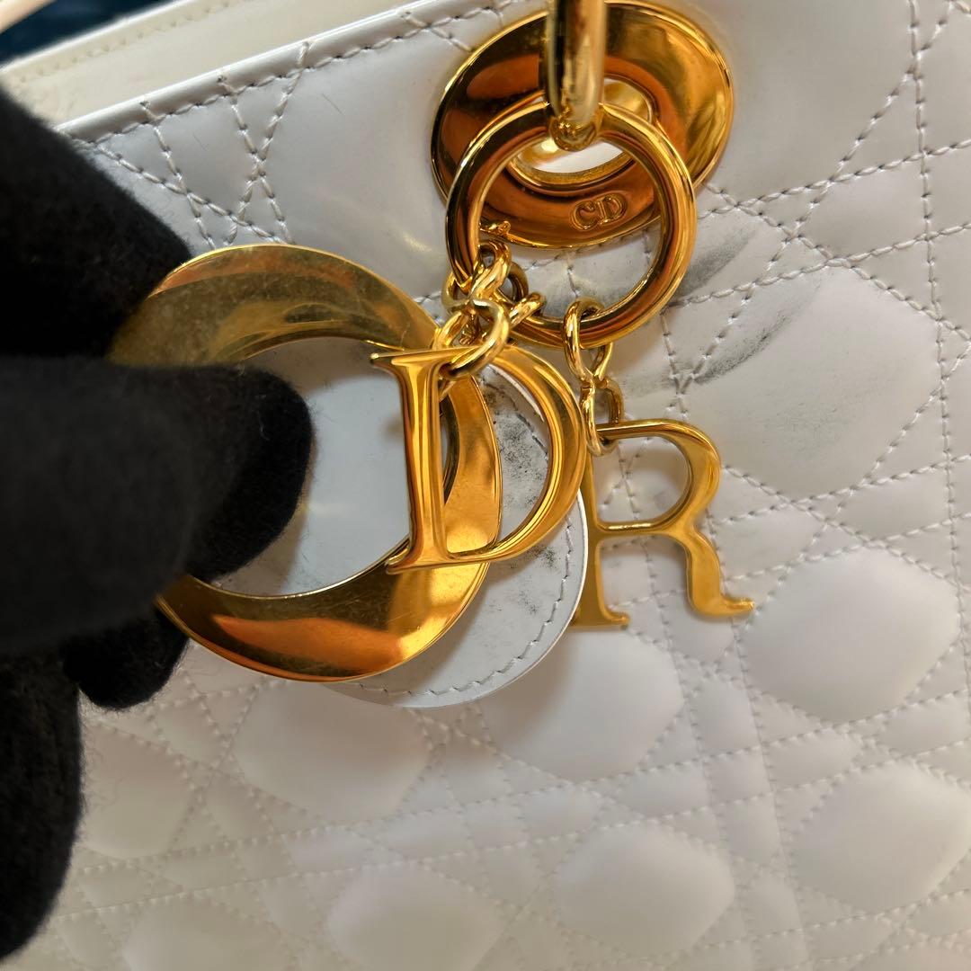 アイリスさま専用＊Chiristian Diorレディディオール2wayバッグ - メルカリ