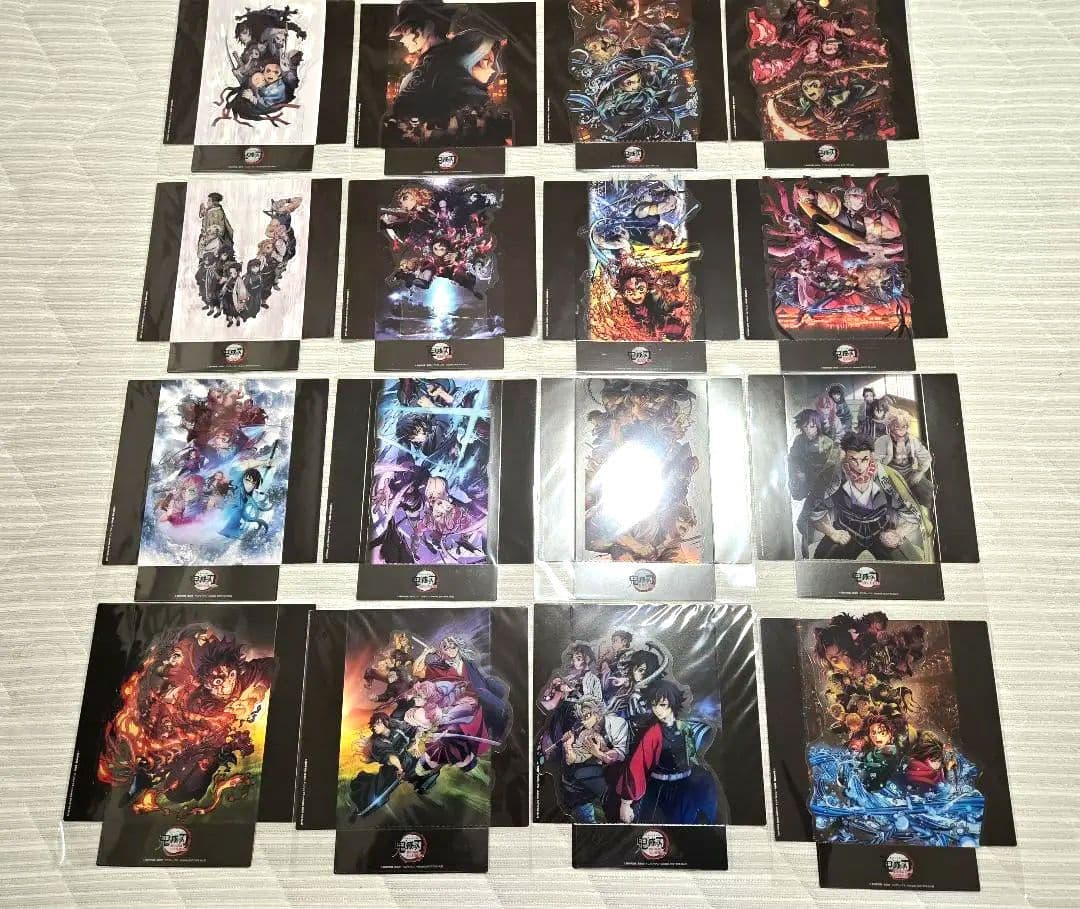 未開封【全16種コンプリート】鬼滅シアター 特典「キービジュアル