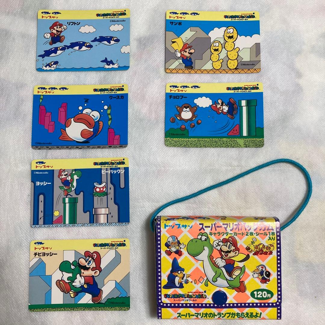 スーパーマリオワールド カード 6枚 & ケース セット - メルカリ