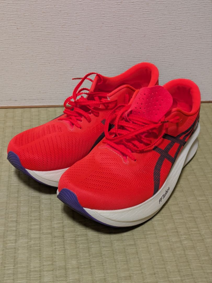 アシックス S4+ YOGIRI 28.0cm FLASH RED