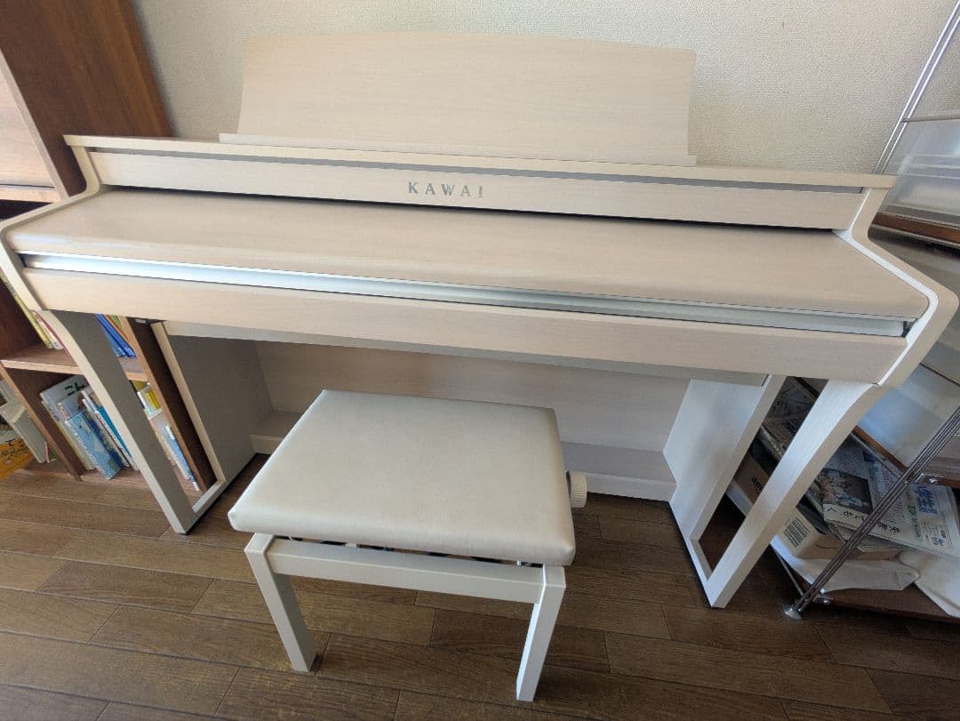 KAWAIカワイCA49A電子ピアノ 22年製 電子ピアノ CA49A プレミアムホワイトメープル調仕上げ [88鍵盤] 河合