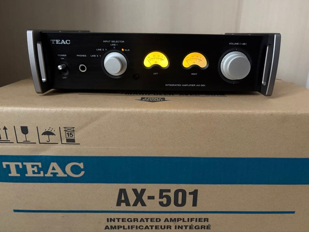 TEAC AX-501-B プリメインアンプ Amazon.co.jp: Teac AX-501-B 統合アンプ (ブラック) : 家電＆カメラ