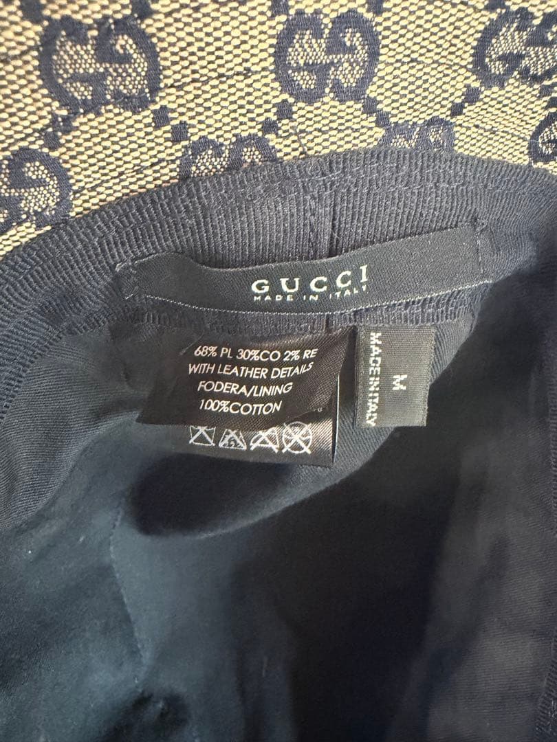 NR/11.29/19 ▶︎GUCCI バケットハット　帽子　GGロゴ