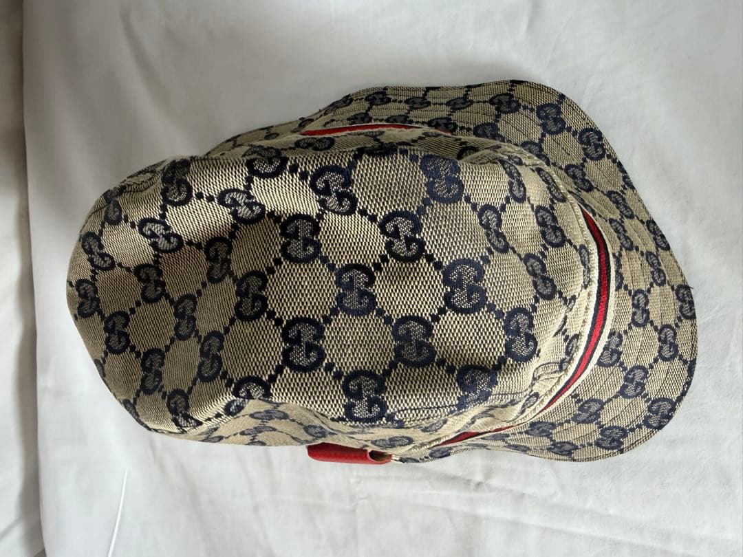 NR/11.29/19 ▶︎GUCCI バケットハット　帽子　GGロゴ