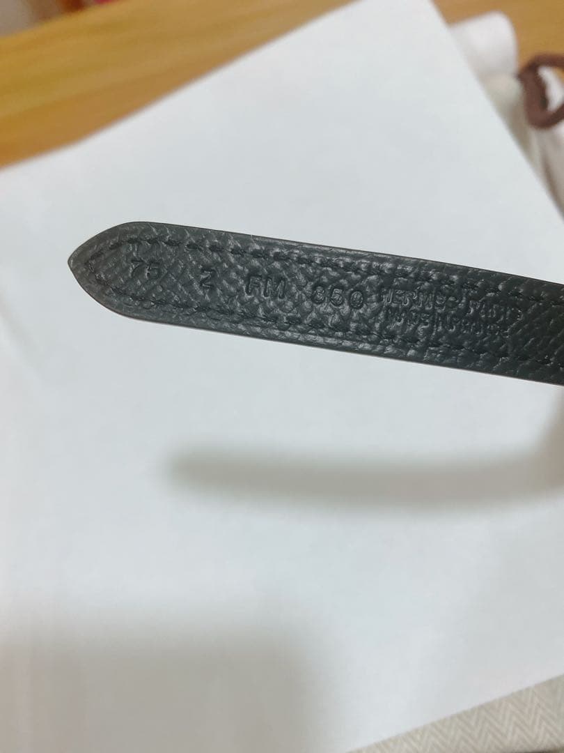 新品未使用黒色ベルトバックル 《カルーゼル》 & リバーシブルベルト 13 mm