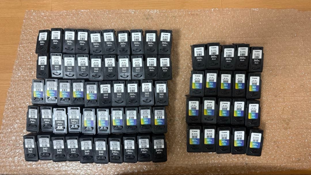 Canon 純正使用済インクカートリッジ70個-7の通販はau PAY マーケット