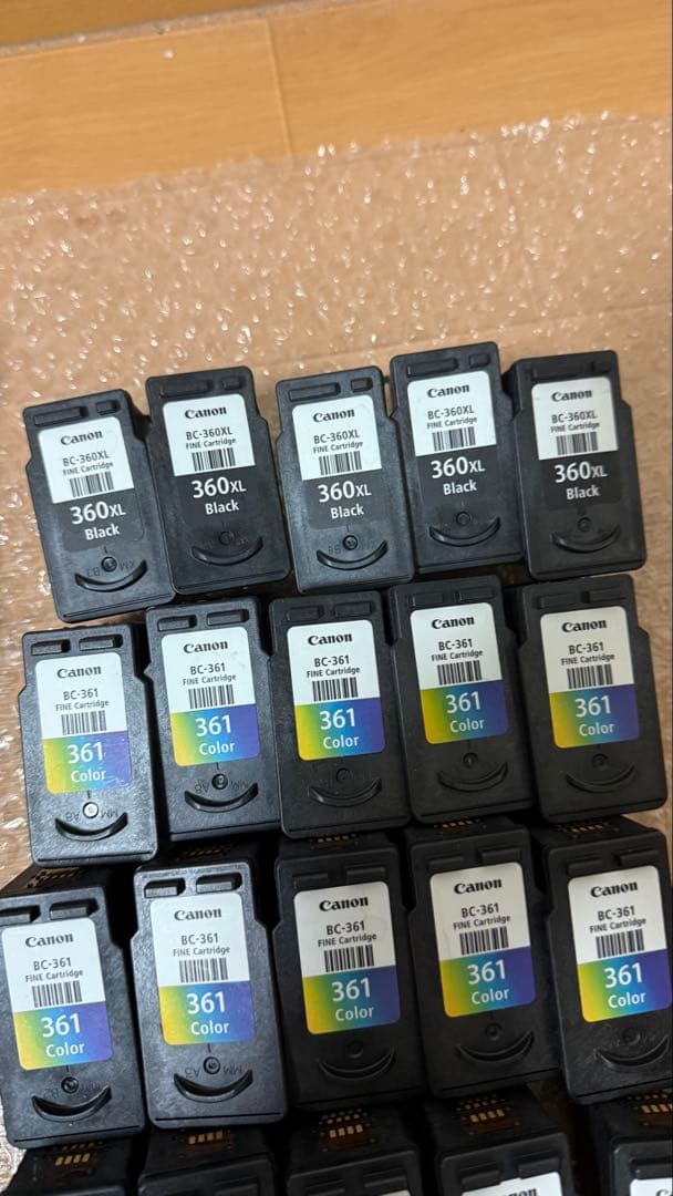 Canon 純正使用済インクカートリッジ70個-7の通販はau PAY マーケット