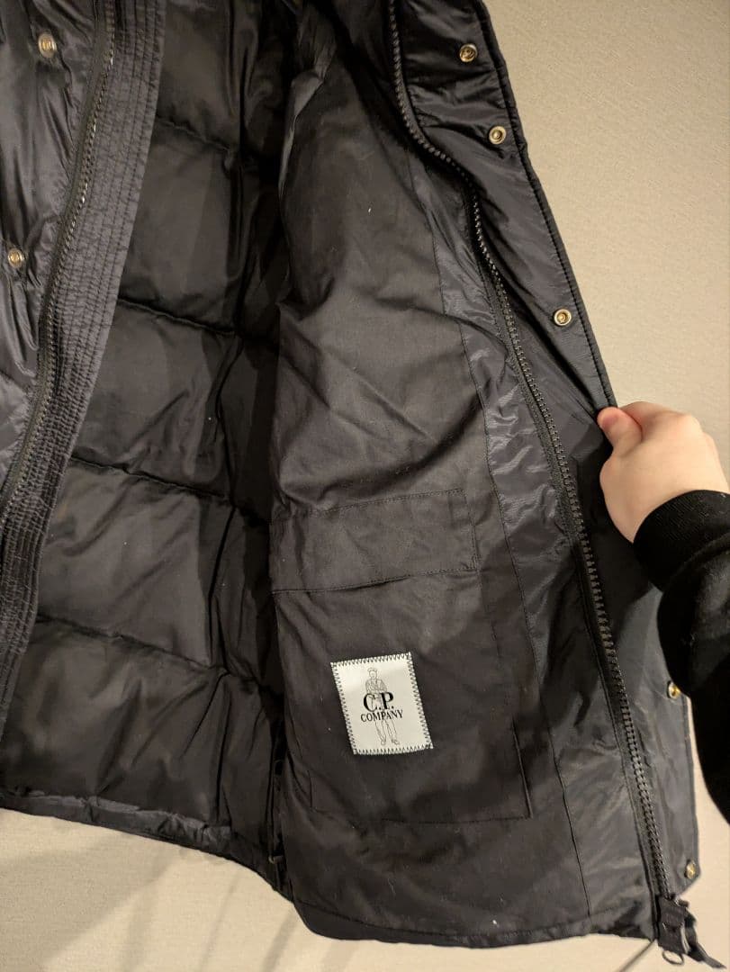 ジャケット・アウター C.P.Company DOWN SHIELD JACKET BLACK S