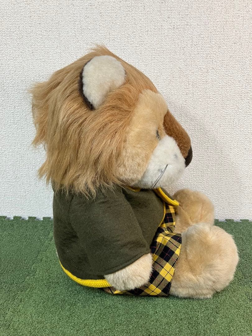 吉徳 ライオンのぬいぐるみ 昭和レトロ FINE SUCCESS - メルカリ