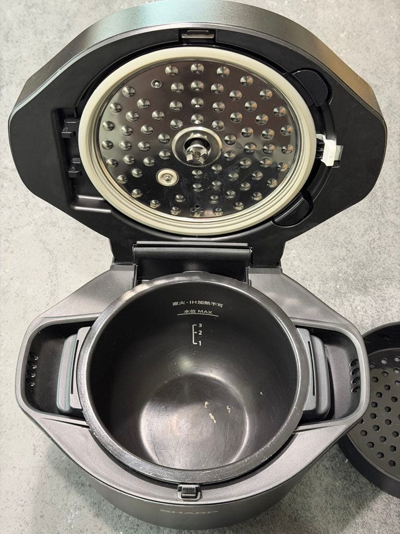 ヘルシオ ホットクックKN-HW16G-B 1.6L 黒