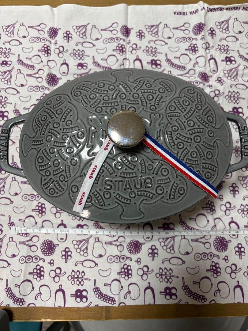 ストウブ ミナペルホネンコラボ　伊勢丹購入最終値下げ 創業50周年 ストウブ×ミナ ペルホネン」海の世界を表現したコラボ