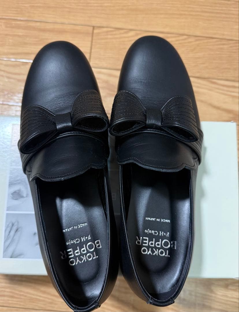 tokyo bopper Black Leather (黒レザー) 23.5cm