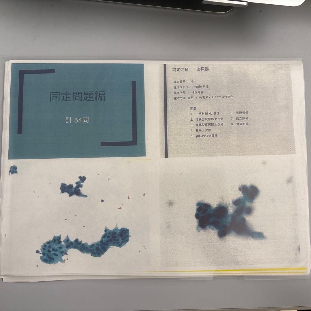 細胞検査士認定資格試験対策 細胞像 126問(画像問題72問 同定54問