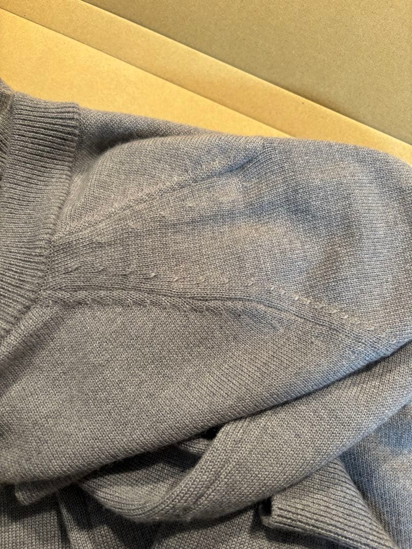 Deuxieme Classe⭐️WISH クルーネックカーディガン ⭐️グレーの通販