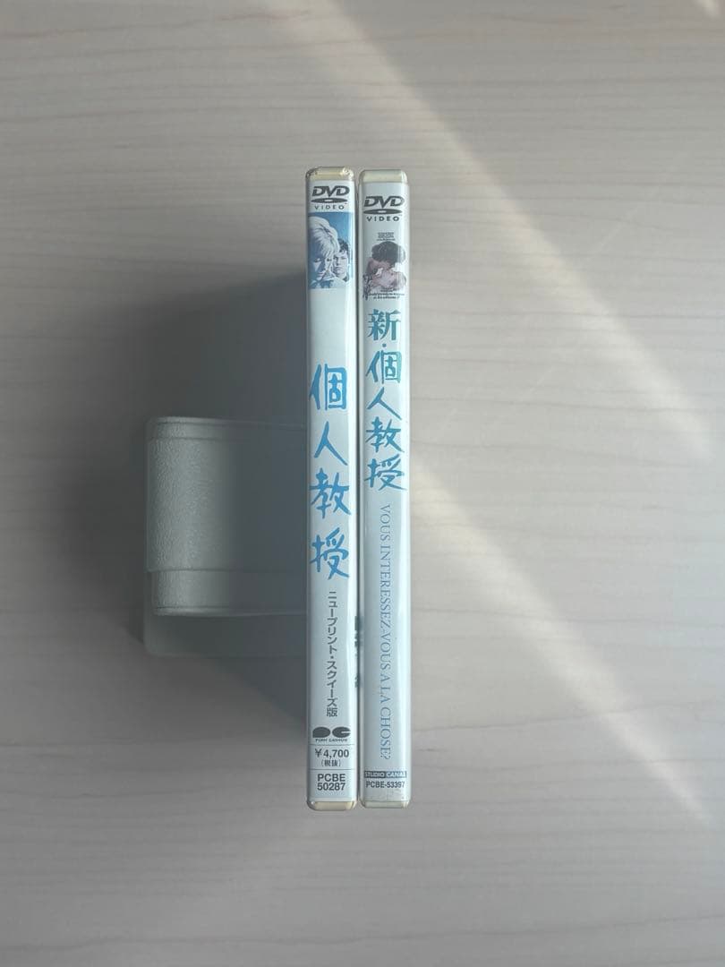 個人教授＆新・個人教授 DVD 2枚セット
