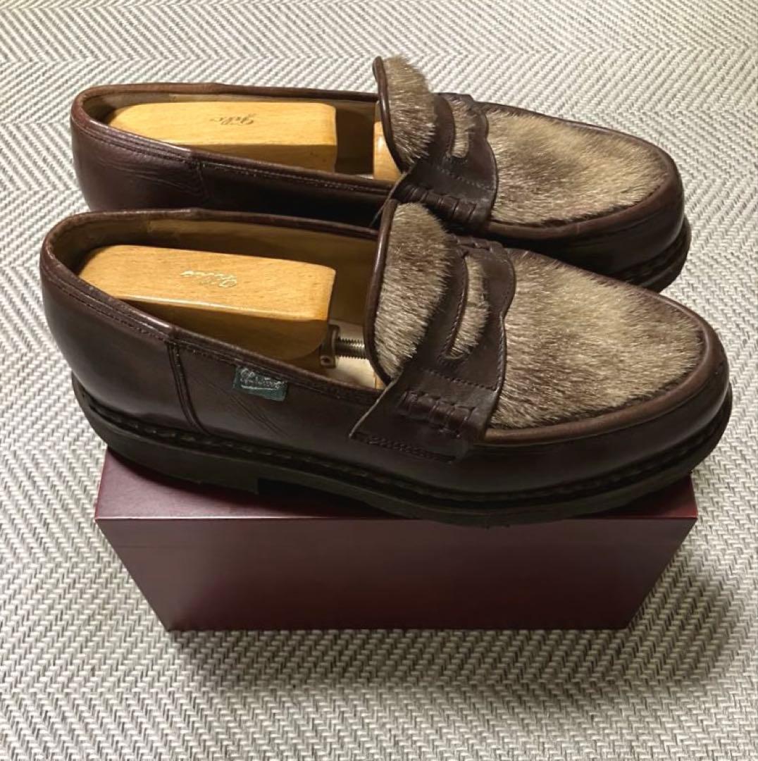 パラブーツREIMS アザラシ 希少 廃盤 ランス フォック ローファー