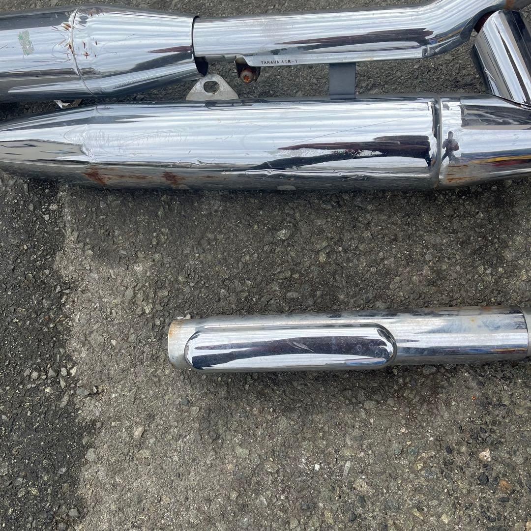 ドラッグスター400取り外し 純正マフラー 中古 - メルカリ