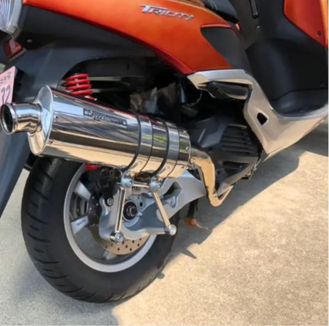 デイトナTW225/セロー225 フルエキダウンマフラー JMCA