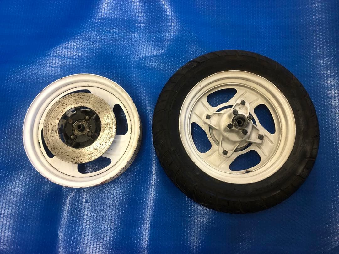 ヤマハ YSR50 YSR80 2AL 2GX 純正 フロントリアホイールセット - メルカリ