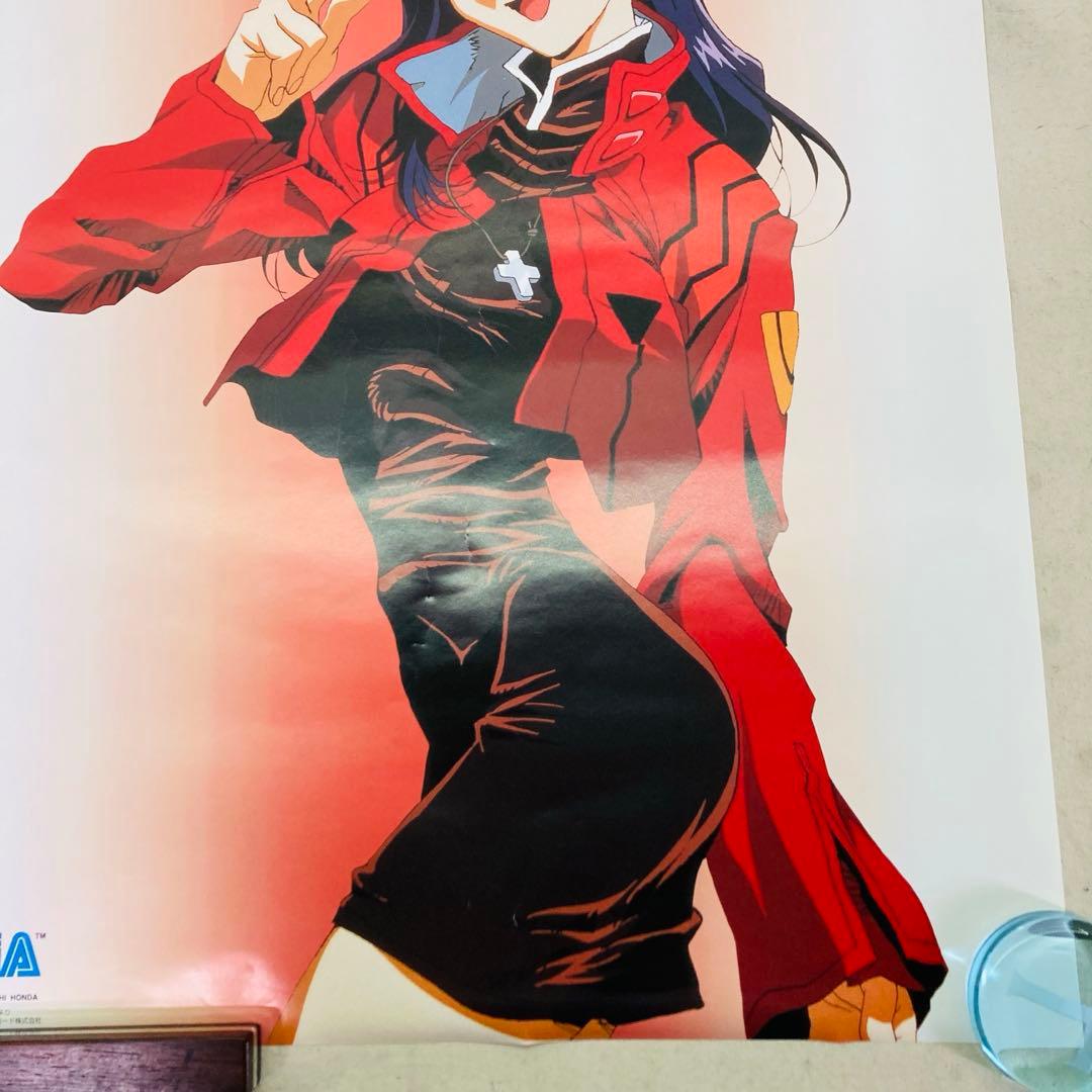 新世紀エヴァンゲリオン 葛城ミサト B2ポスター SEGA セガ S19 - メルカリ