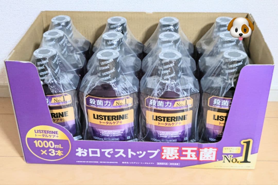 リステリン トータルケアPLUS+ 1,000mL×12本セット EC限定・ポンプ付きケース品】 リステリン トータルケアプラス