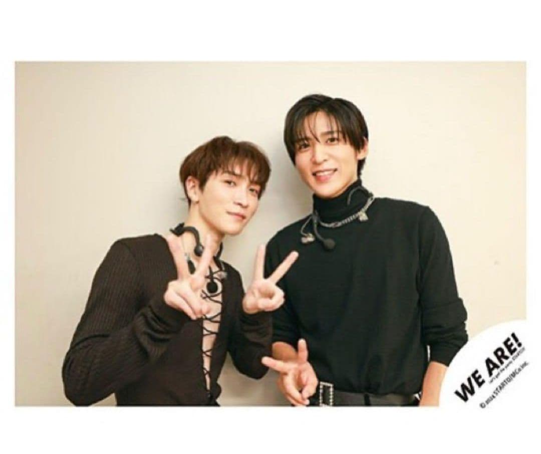 Snow Man 目黒蓮 渡辺翔太 公式写真 WE ARE!バックステージフォト