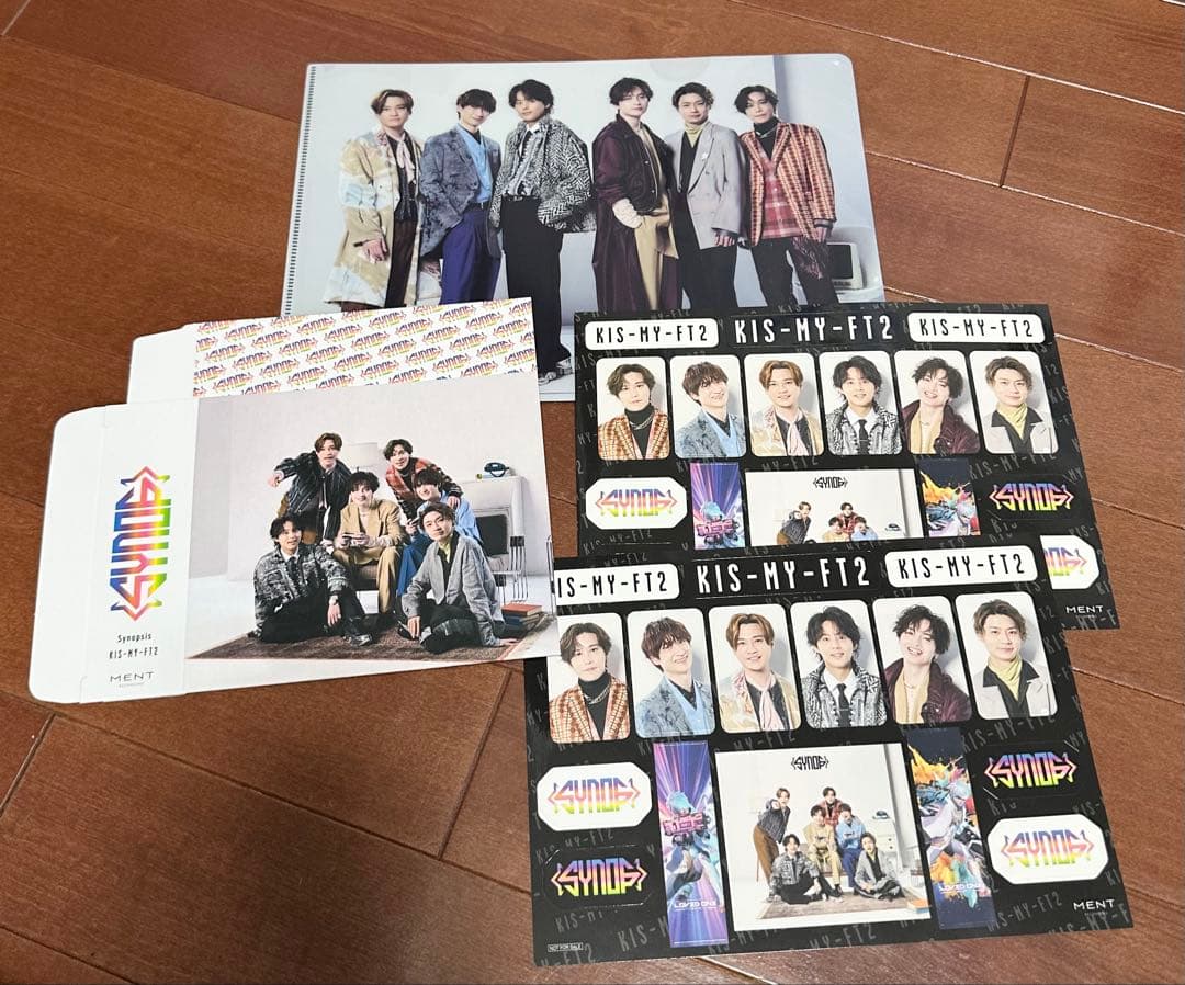Kis-My-Ft2 キスマイ クリアファイル シール - メルカリ