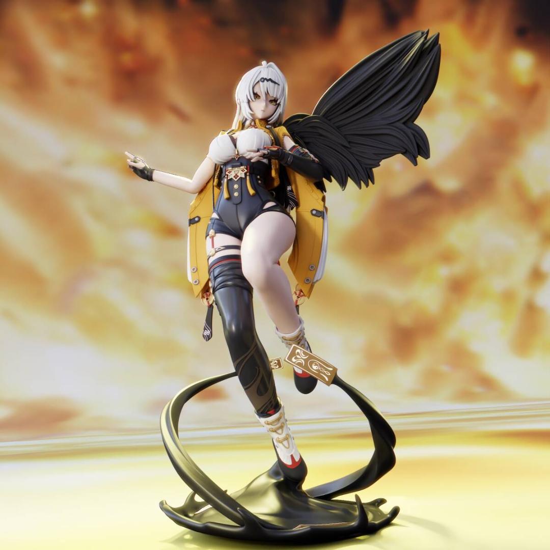 儀玄 師匠 ゼンレスゾーンゼロ ゼンゼロ 1/6 30cm ガレキ 未塗装未