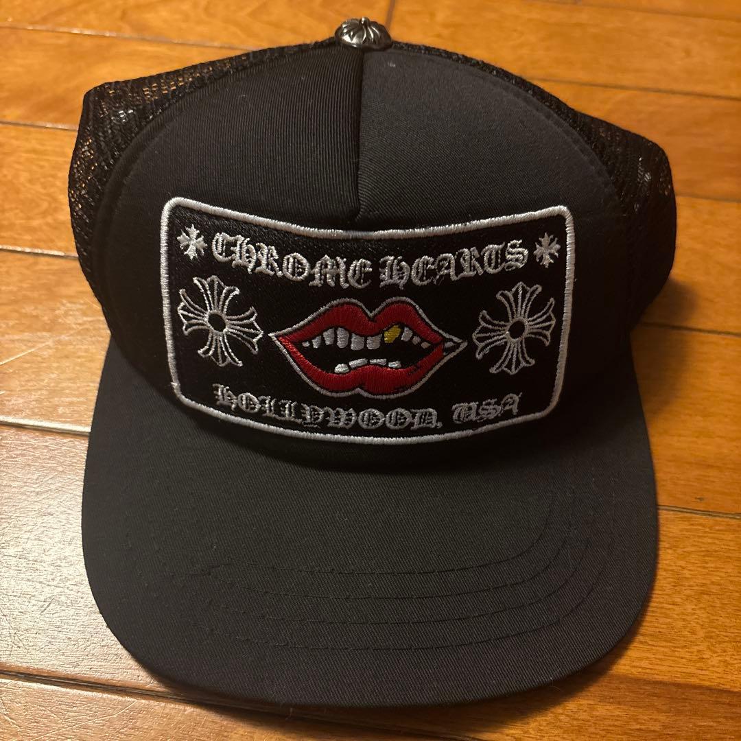 値下げ可能‼️CHROME HEARTS ブラックキャップ - メルカリ